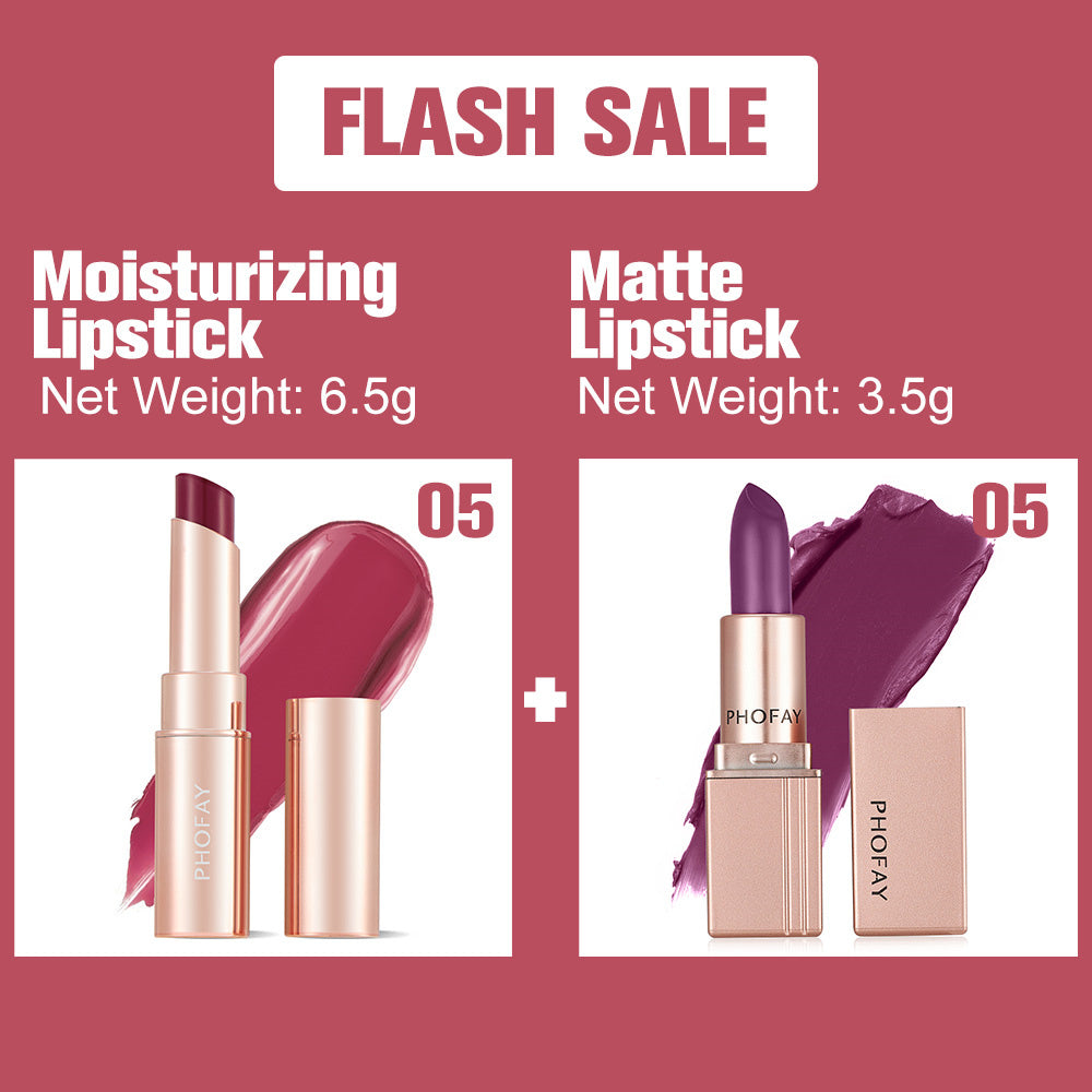 PHOFAY Moisturizing Lipstick And Matte Lipstick