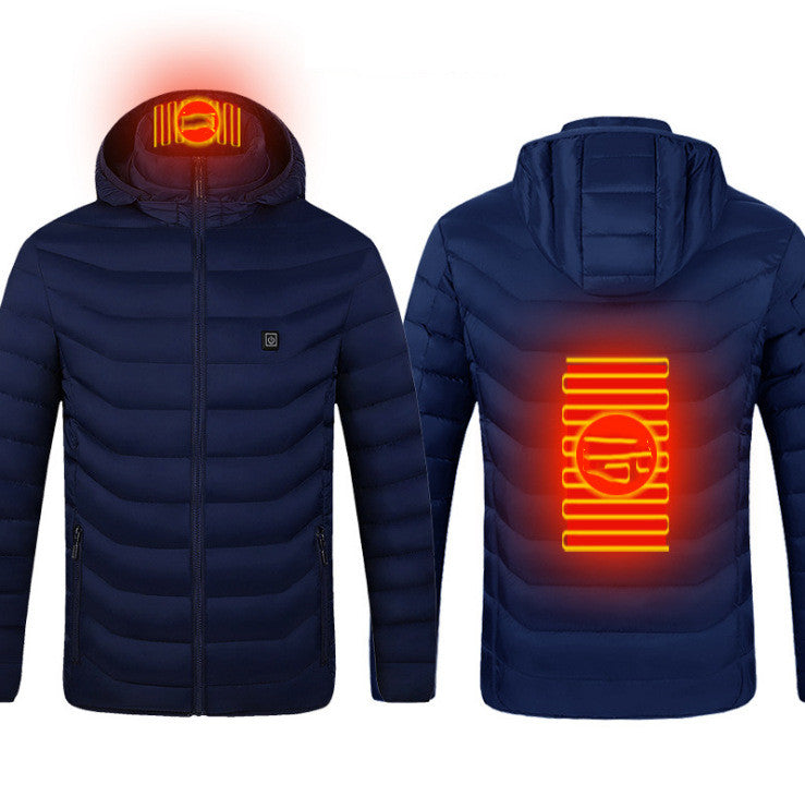 Veste Chauffante USB Homme Hiver - Gilet Thermique Électrique