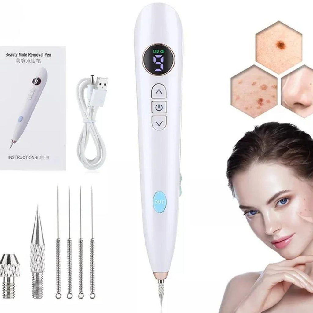 Stylo Laser Éliminateur de Grains de Beauté – Soins de Peau Sans Douleur
